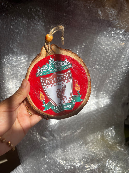 Football Club Handcrafted 3.5-Inch Hanging