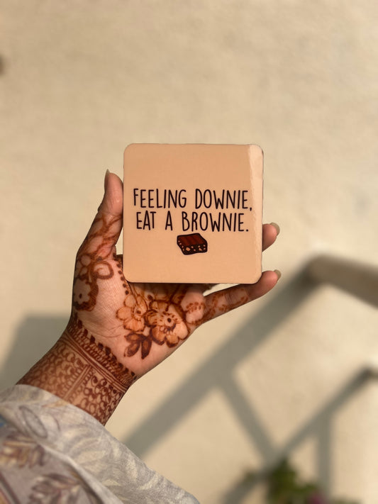 Brownie- fridge magnet