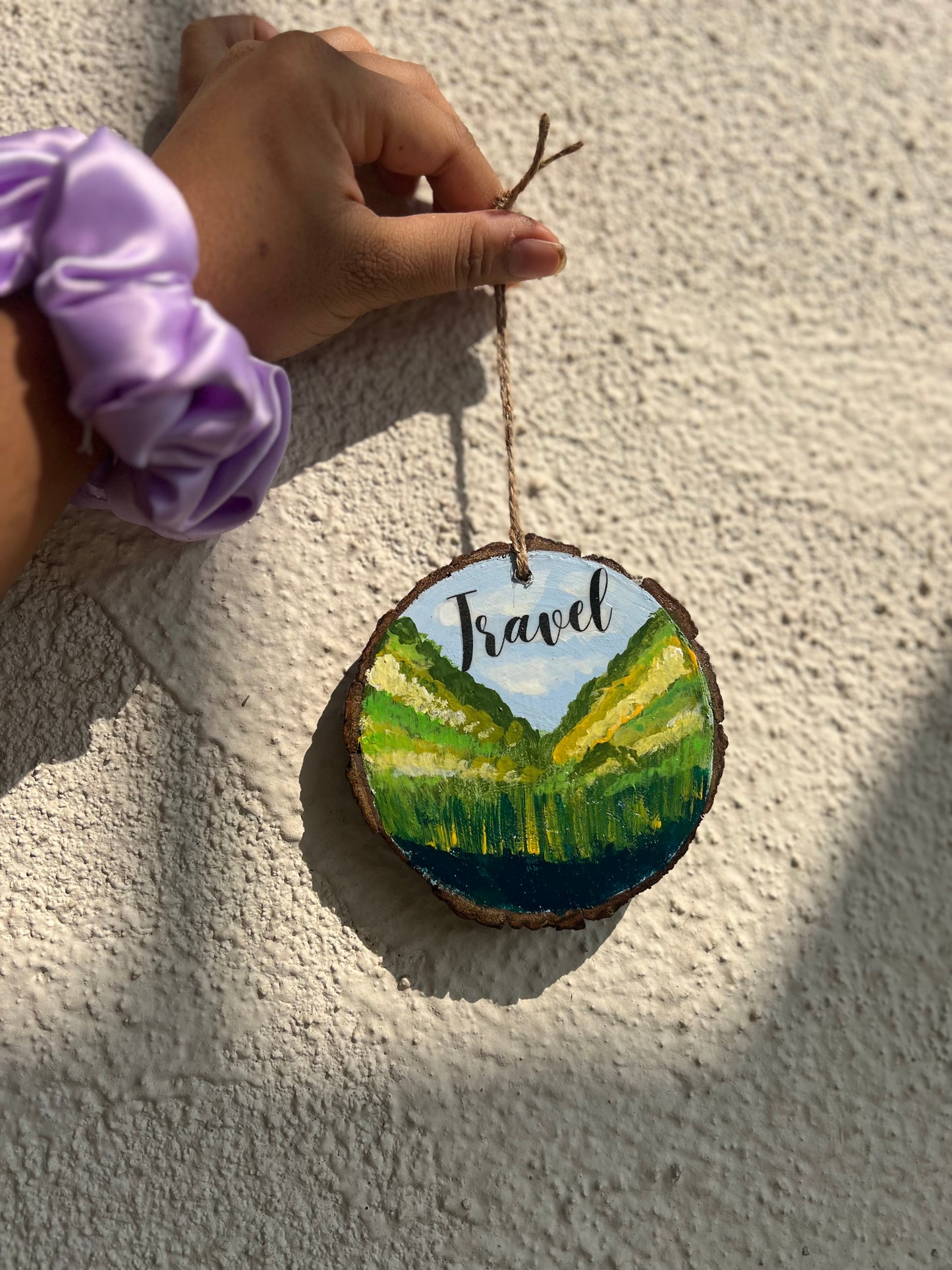Travel wall hanging