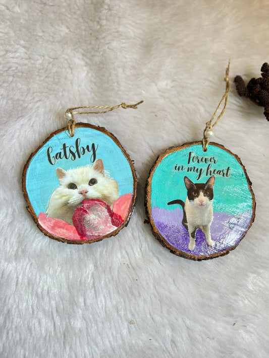 Personalised Pet hanging with name