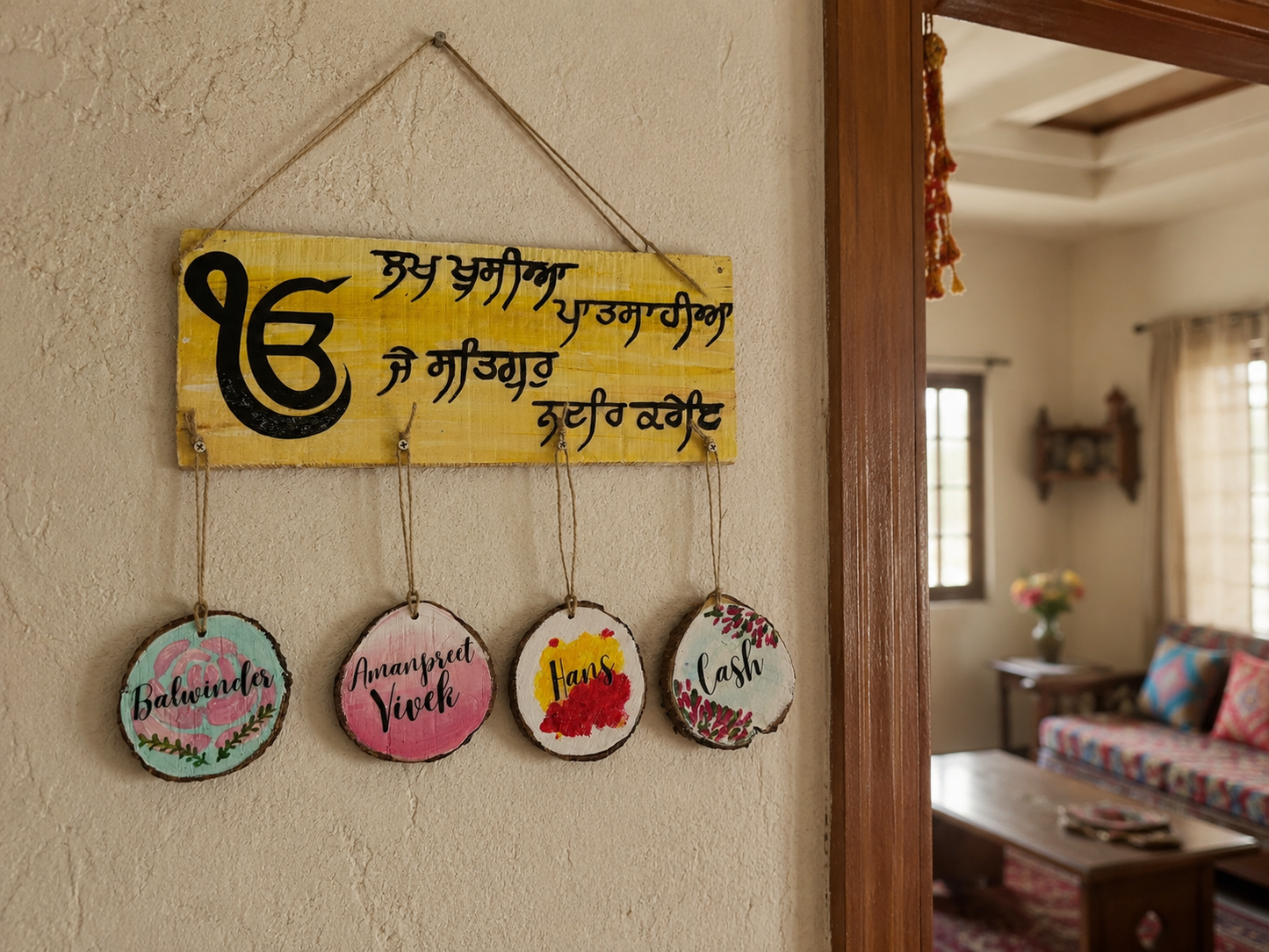 Ek onkar -  name plate