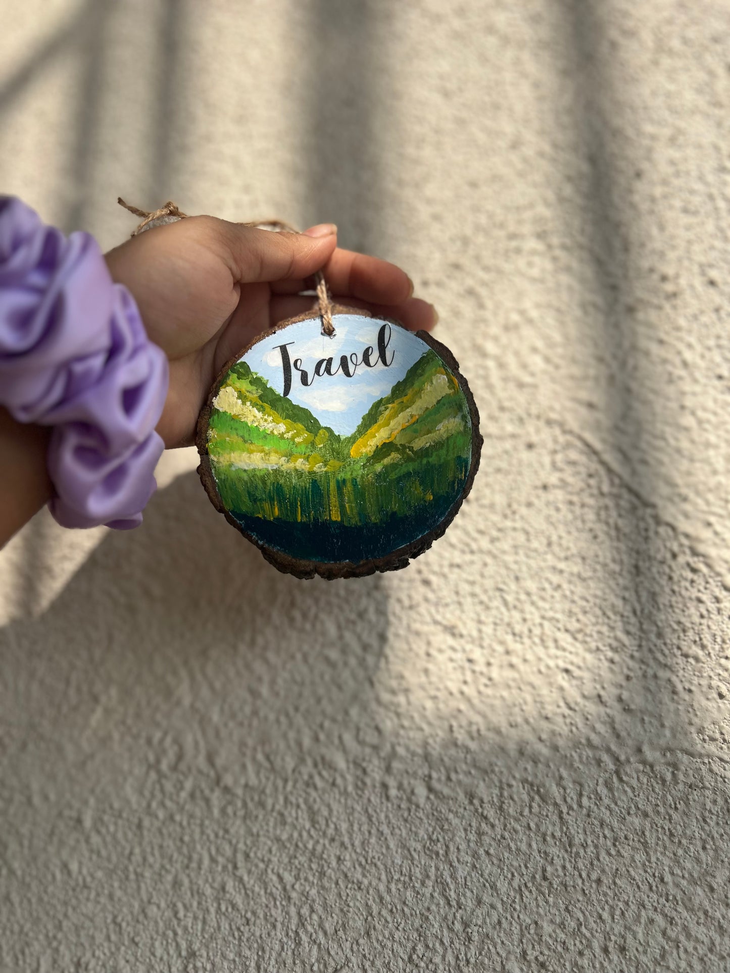 Travel wall hanging