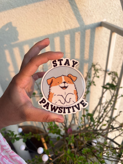 Stay positive - fridge magnet