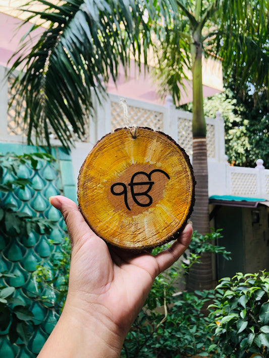 Ek Onkar Handcrafted Hanging –  Spiritual Wall Art