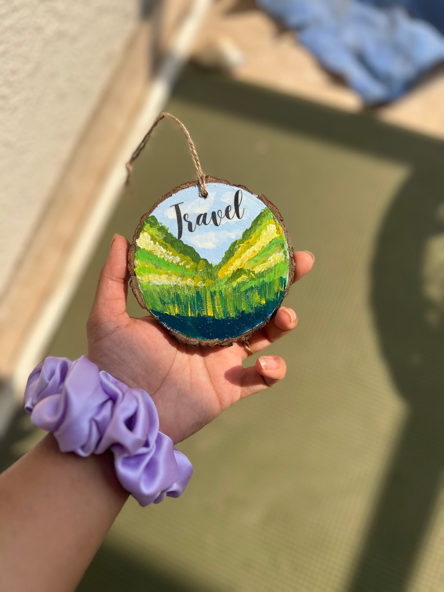 Travel wall hanging