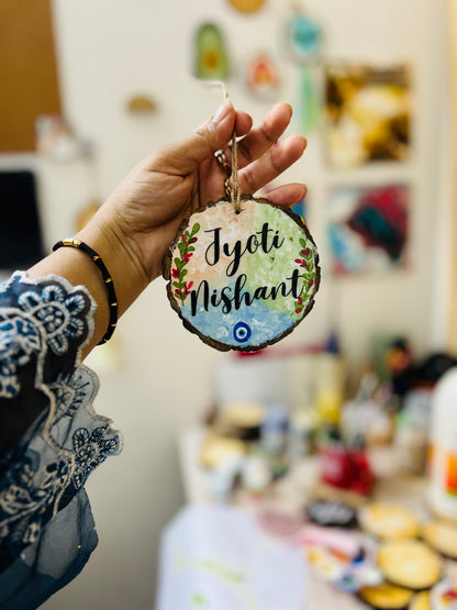 Couple name Customised hanging/ gift
