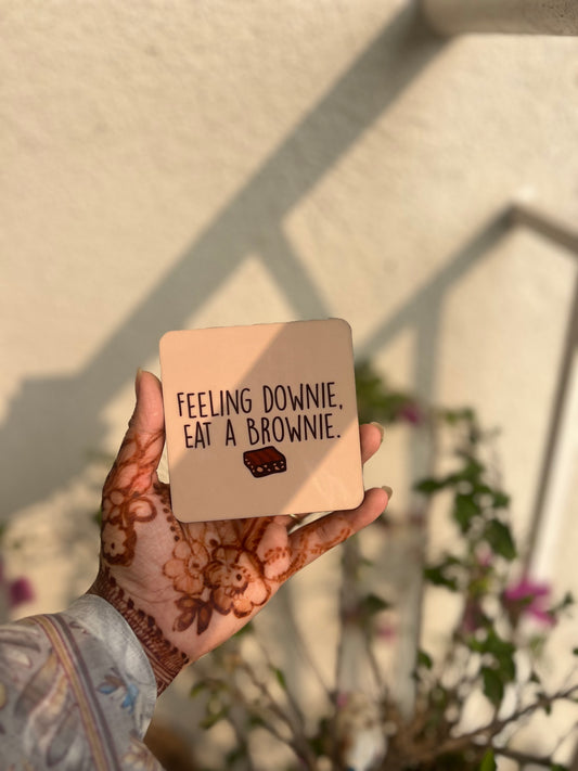 Brownie- fridge magnet