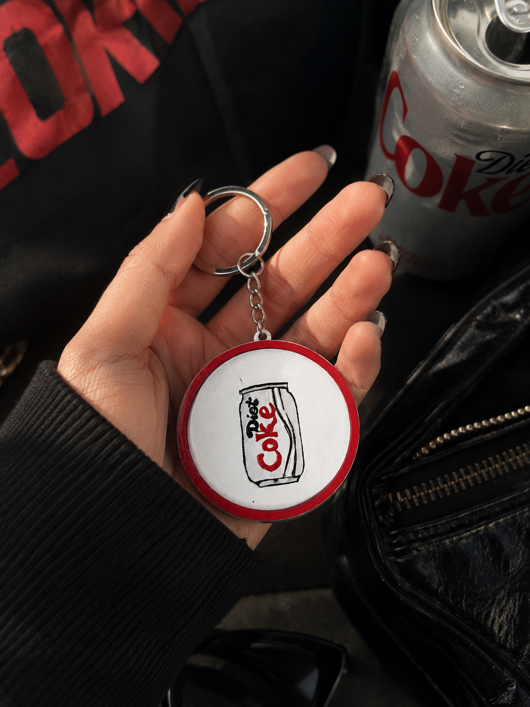 Diet Come keychain