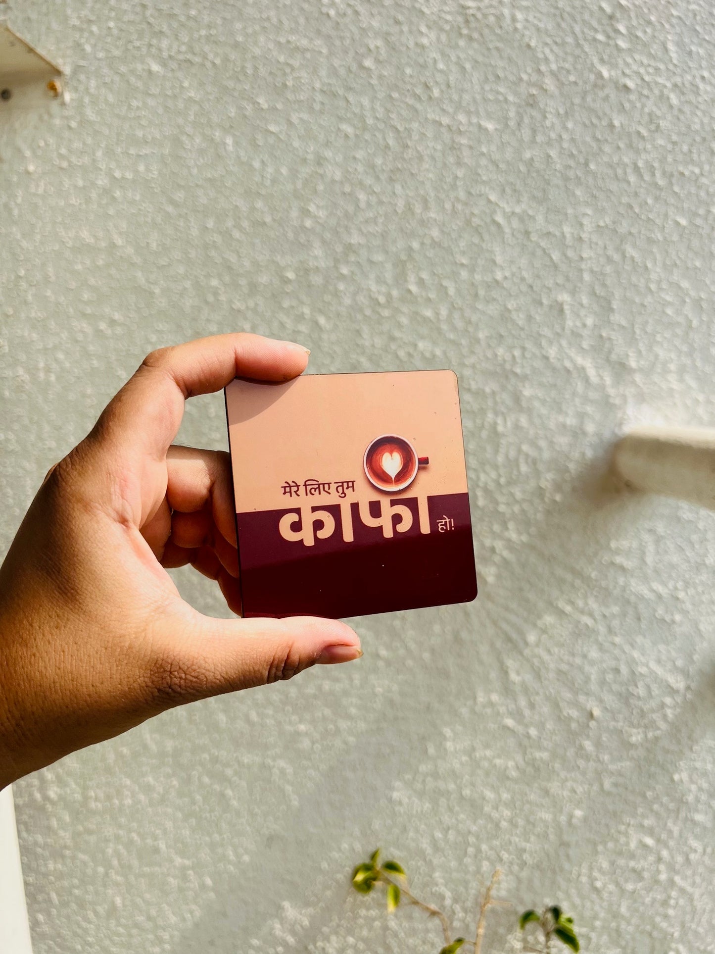 Mere liye tum kafi ho- fridge magnet
