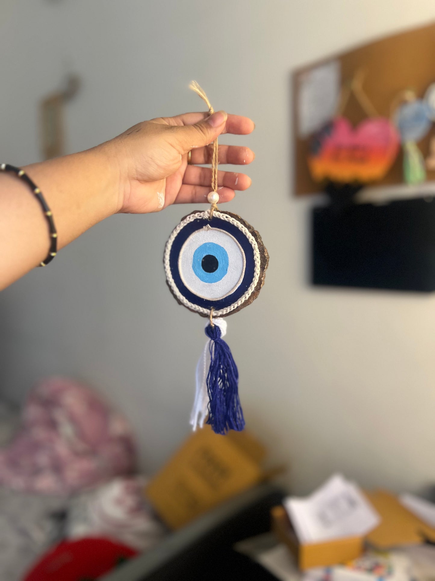 Nazarbattu (Evil eye) - wall hanging, gift charm