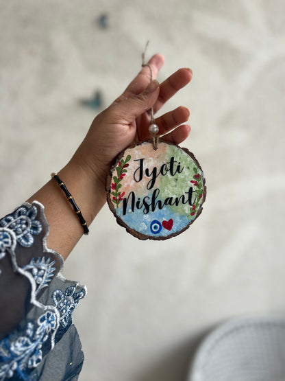 Couple name Customised hanging/ gift