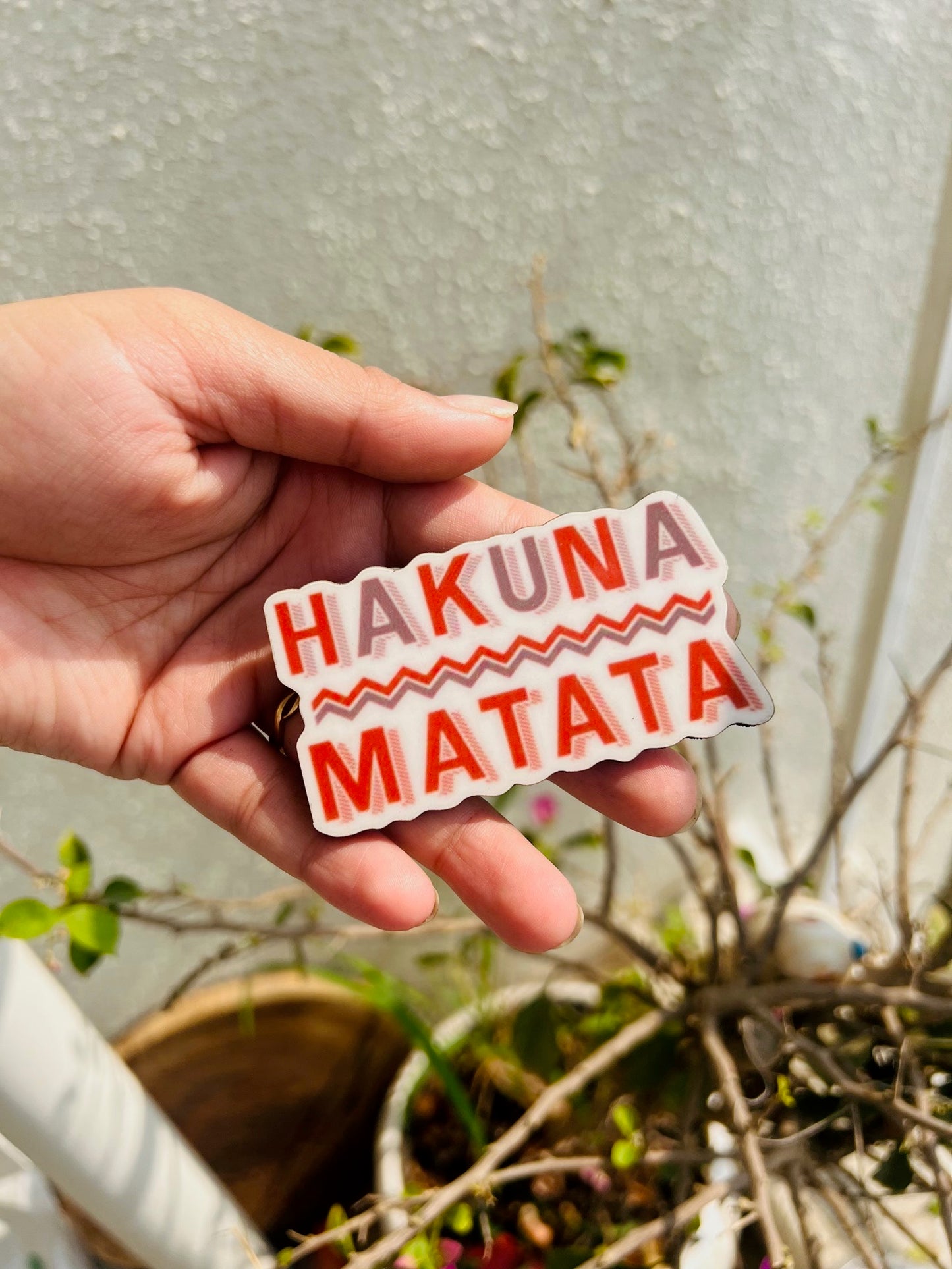Hakuna matata - fridge magnet