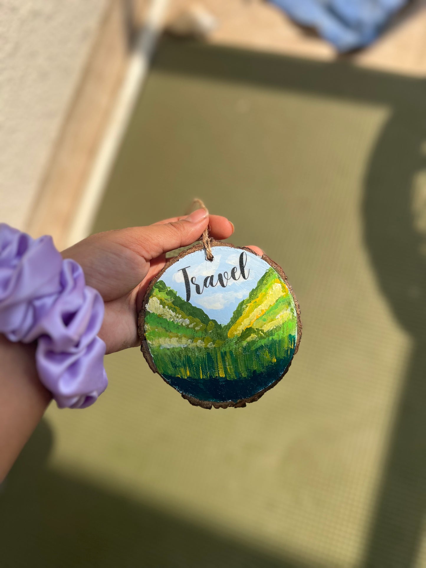 Travel wall hanging