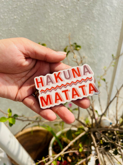 Hakuna matata fridge magnet