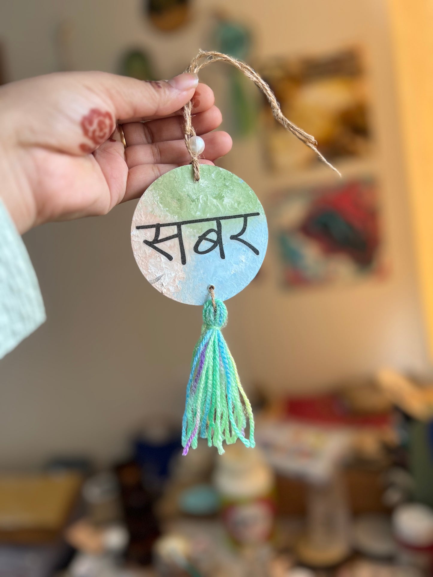 Sabar & Drive safe you’re special- Car charm