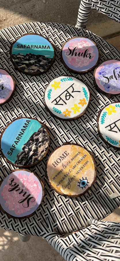 Sabar - hindi text wall hanging