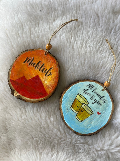 All i need is Chai and You - personalized special gift/ charm/ hanging