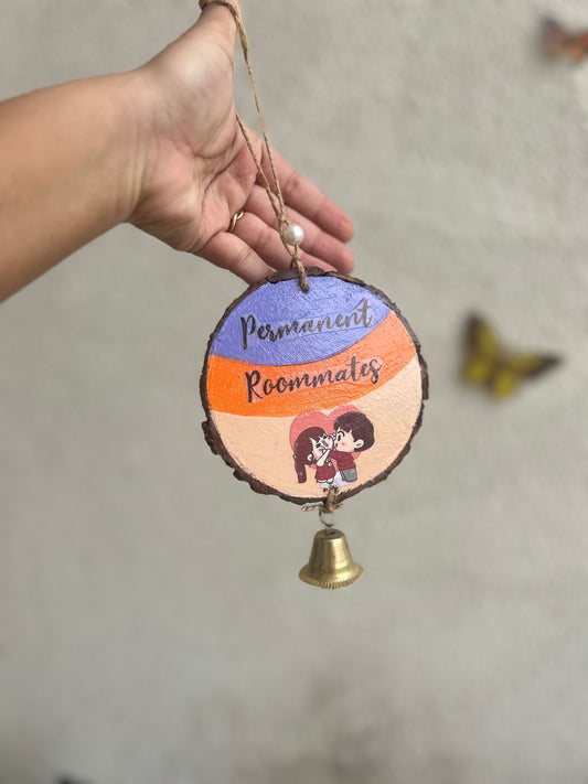 Permanent Roommates wall Decor – Cute Charm & Wall Art Gift