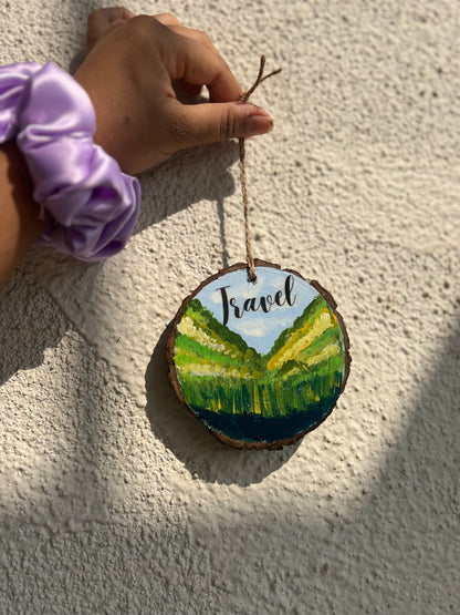Travel wall hanging