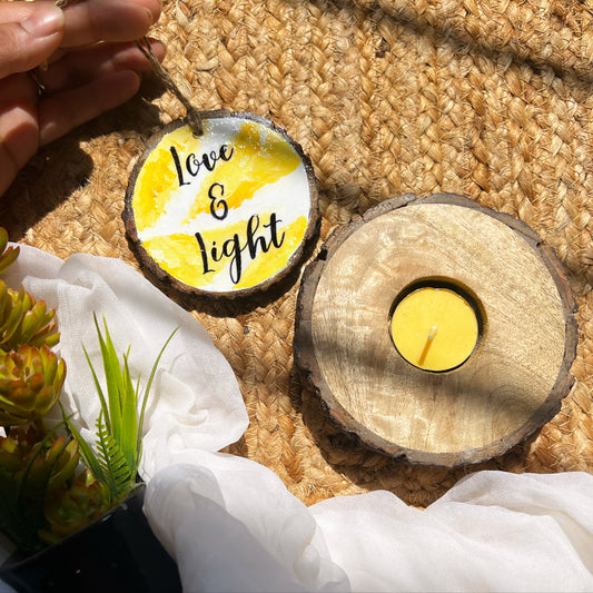 Love and light combo with Candle
