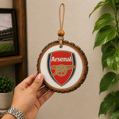 Football Club Handcrafted 3.5-Inch Hanging