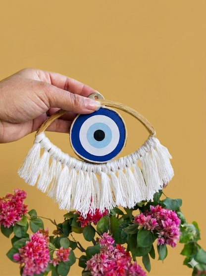The Boho Nazar Wall Hanging