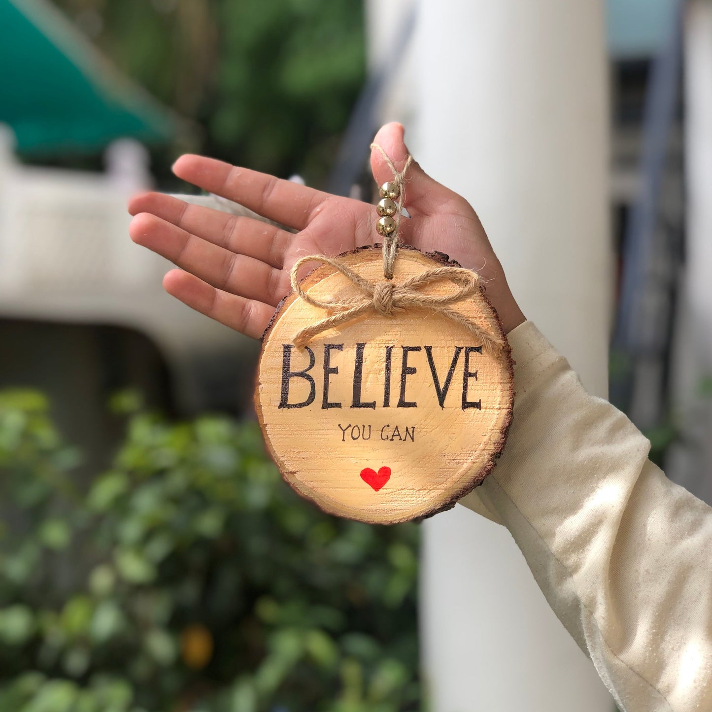 BELIEVE  you can