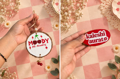 Moody as Always & kaleshi aurat combo - Wall Hanging