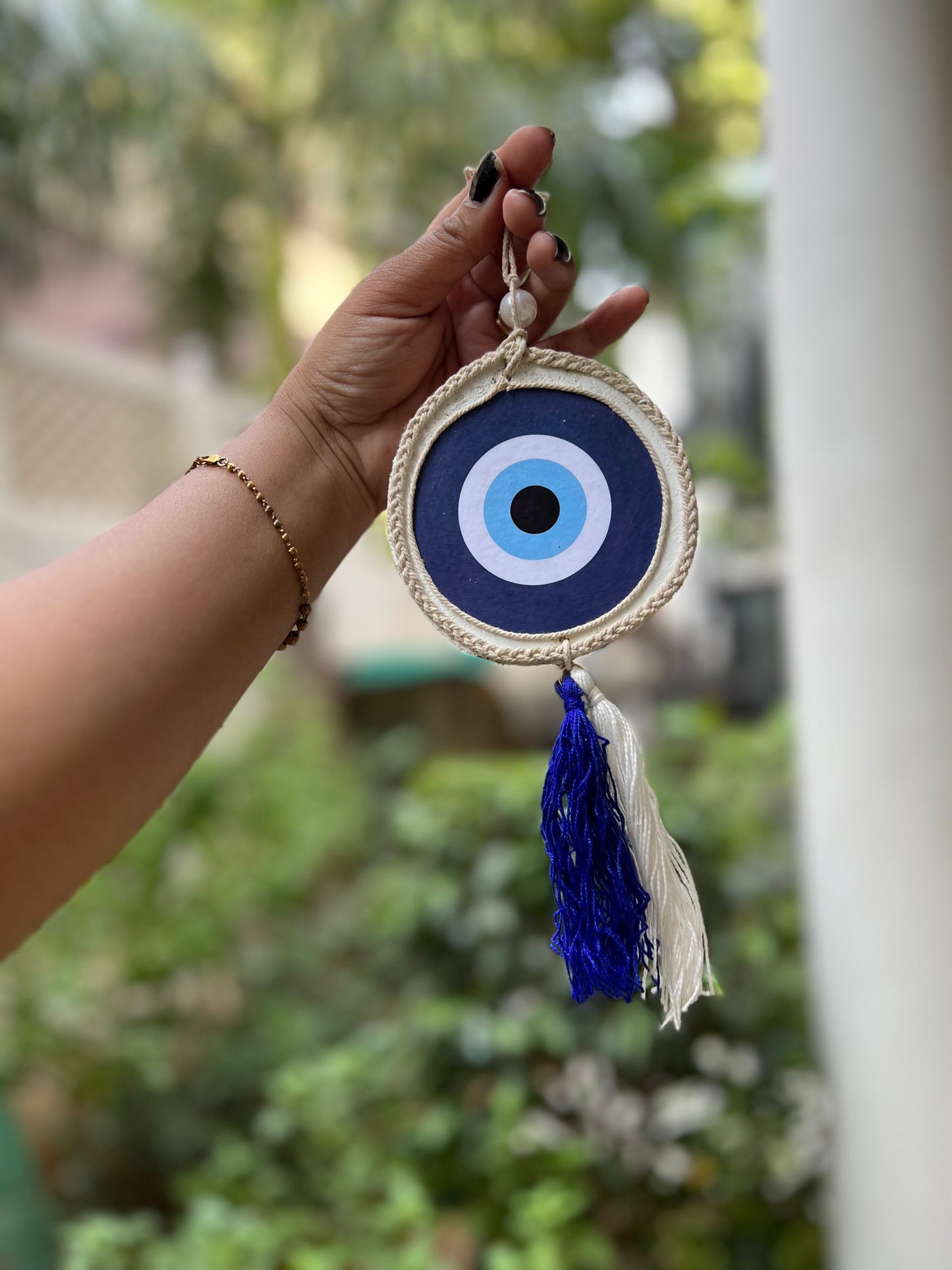 Evil eye car charm
