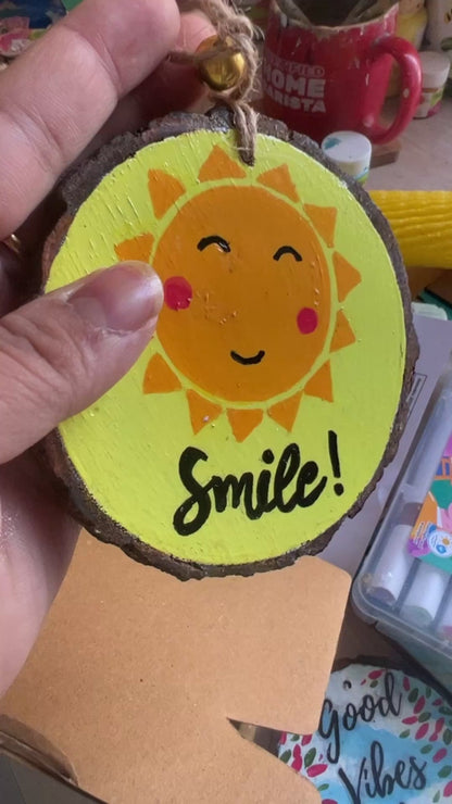 Smile - Wall hanging/ charm