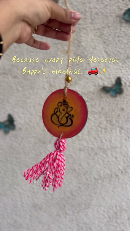 Ganpati bappa morya- car charm