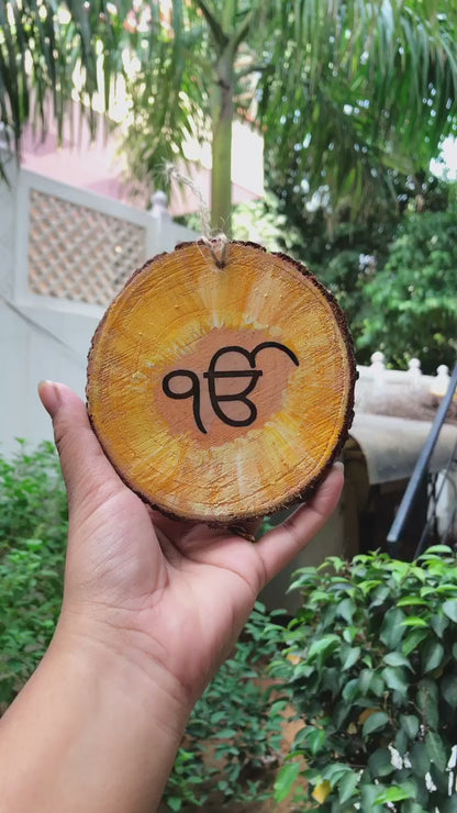 Ek Onkar Handcrafted Hanging –  Spiritual Wall Art